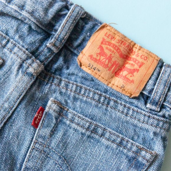 Levi's Kids 514 Straight Medium Wash Blue Jeans - Picture 6 of 6